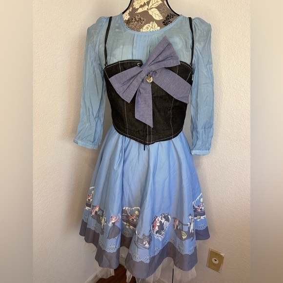 Disney Dresses & Skirts - Secret Honey x Disney Honey Bunch The Little Mermaid  Disney Dress- 2 Small NWT